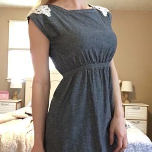 Francesca’s Gray Dress